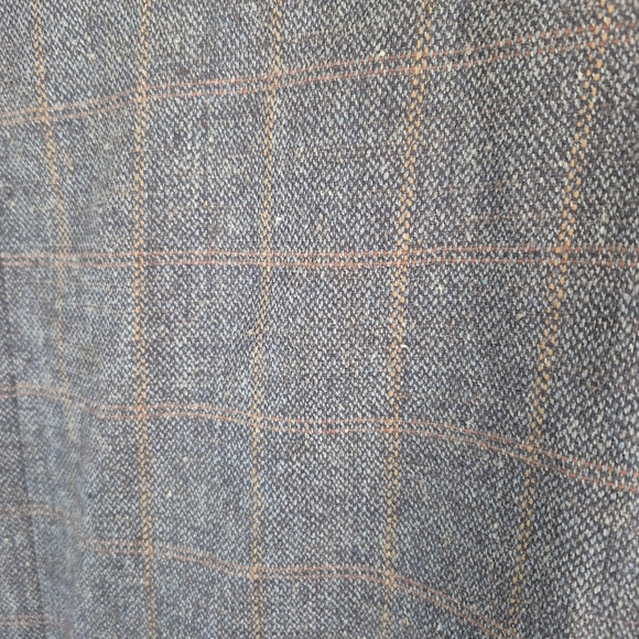 Stafford Blue Checkered Blazer - Picture 4 of 7